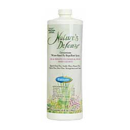 Nature's Defense Concentrate Water-Based Fly Repellent Spray for Horses, Ponies and Foals  Farnam